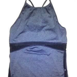 MISS ME CRISS CROSS BACK YOGA ATHLETIC TOP M